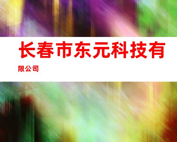 长春市东元科技有限公司